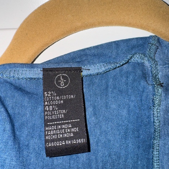 Buffalo David Bitton Men's V-Neck Burnout Tee - Picture 7 of 8